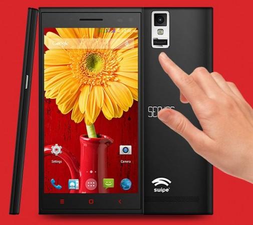 Swipe Sense with Finger-print Sensor, Dual-Battery Launched in India for ₹9,999