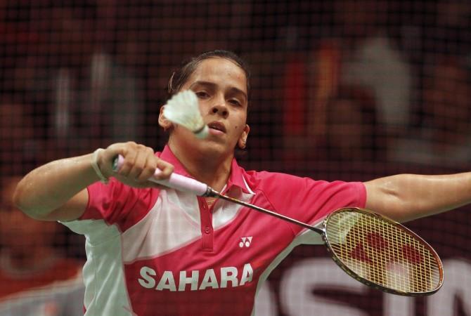 Saina Nehwal beats Natalia Perminova of Russia in second round of the World Badminton Championships. Saina Nehwal