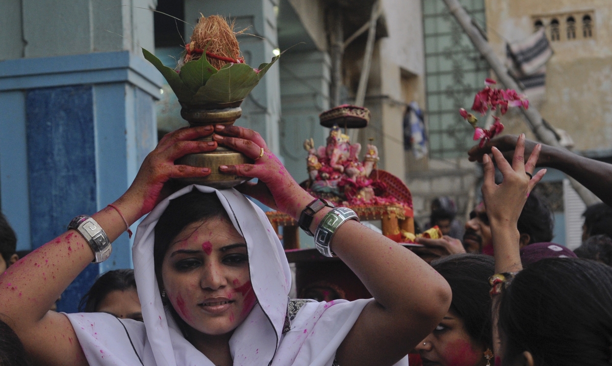 Coconut offering for Lord Ganesh