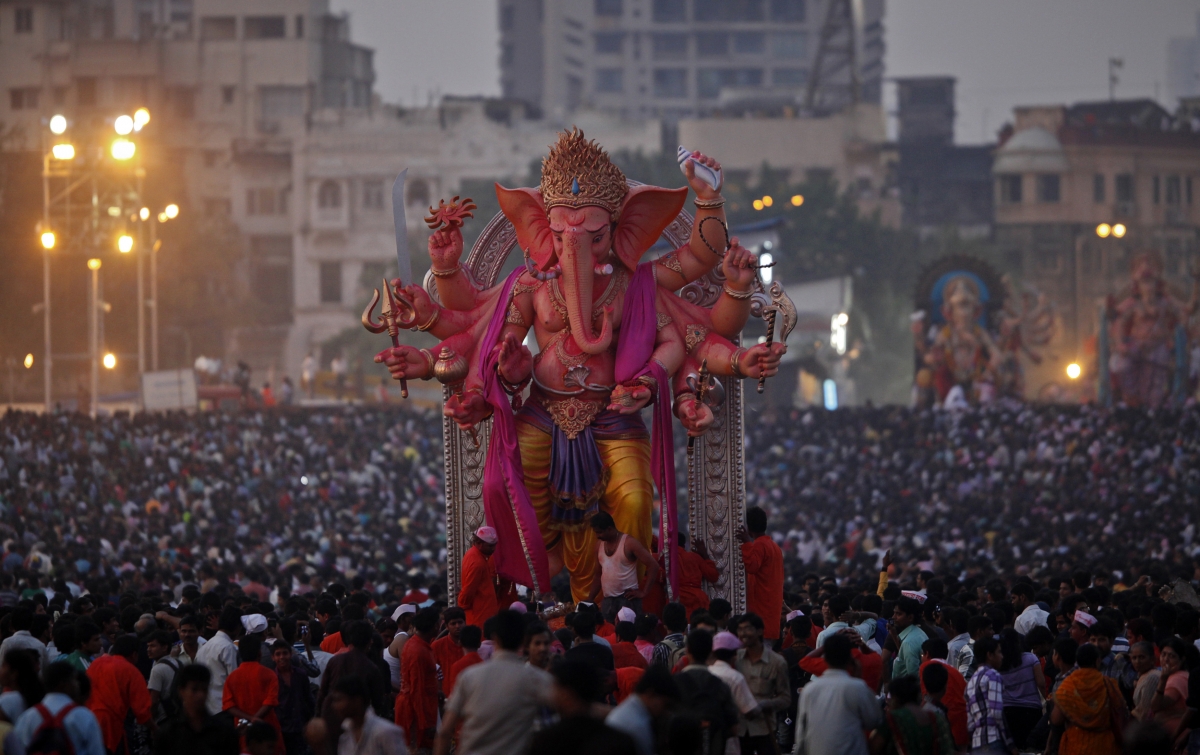 Ganesh Chaturthi procession