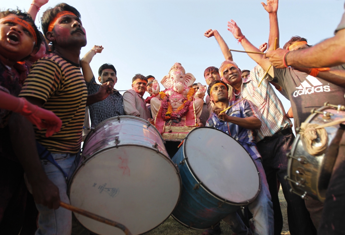 Ganesh Chaturthi procession