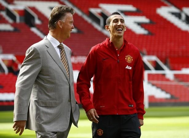 Louis Van Gaal will hope Angel Di Maria provides the inspiration Manchester United so desperately need Louis Van Gaal Angel Di Maria Manchester United