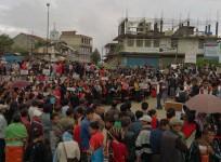Protest In Ukhrul, Manipur