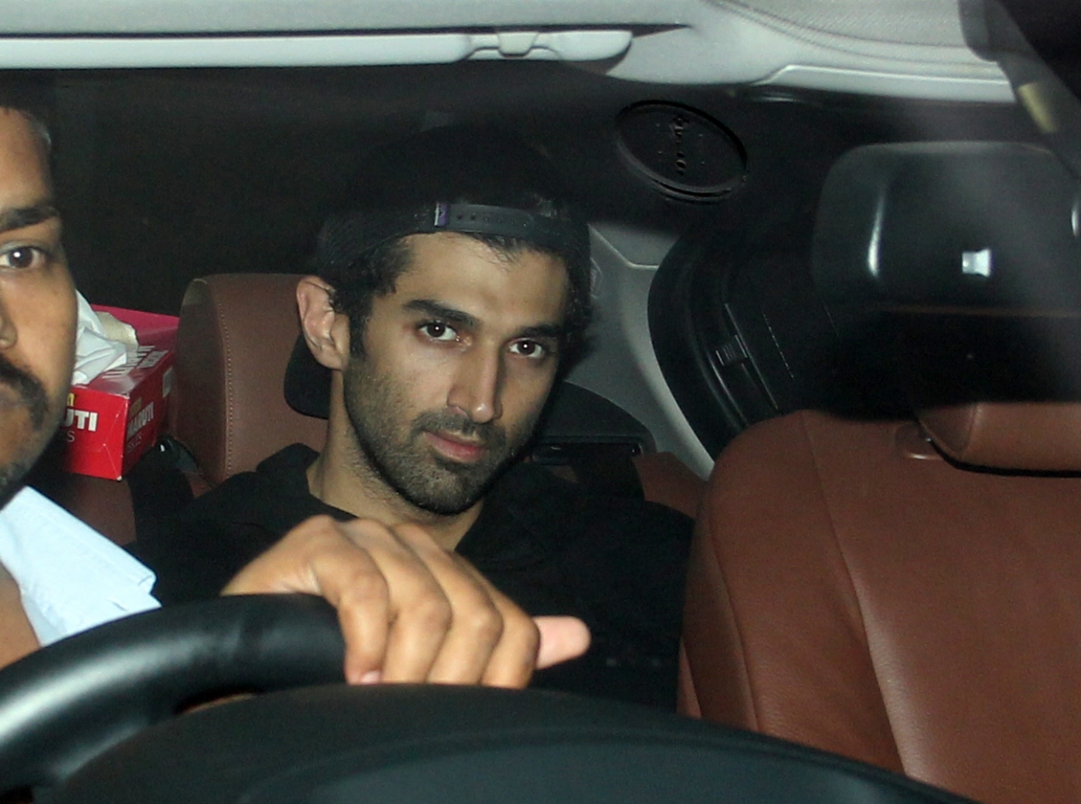 Aditya Roy Kapoor attends Karan Johar's party. Ranbir Kapoor, Katrina Kaif Spotted Partying Together