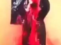 A mock video shows an ISIS militant taking Ice Bucket Challenge