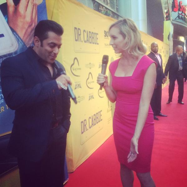 Salman Khan promotes Isabel Kaif's 'Dr Cabbie'