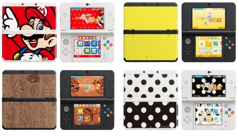 Nintendo also revealed that players will get theme covers for New Nintendo 3DS and 3DS XL. New Nintendo 3DS and 3DS XL