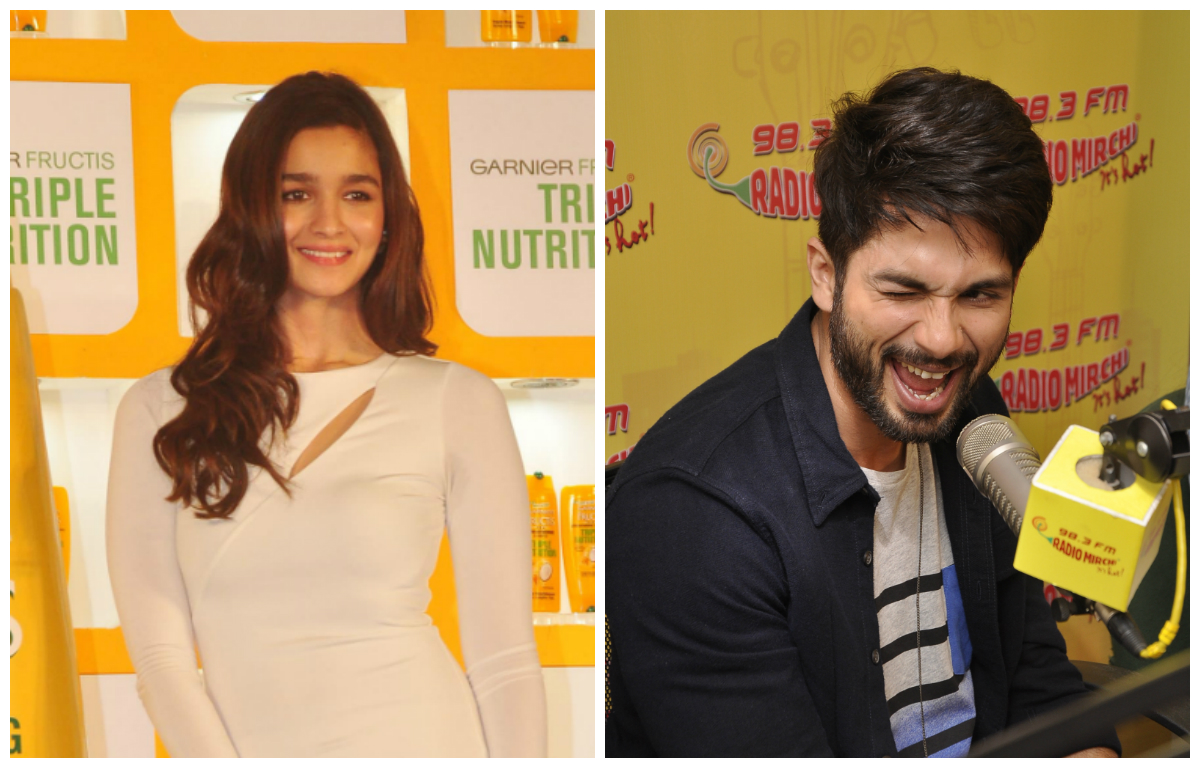 Alia Bhat, Shahid Kapoor