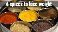 4-spices-to-lose-weight
