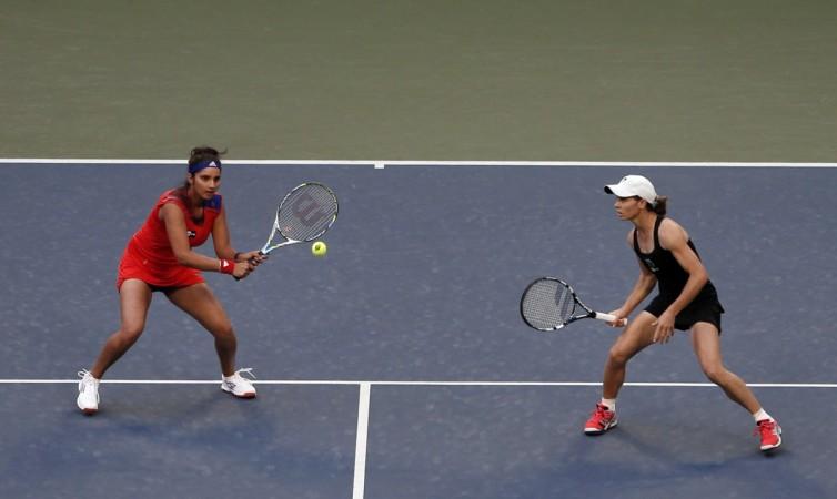 Sania Mirza and Cara Black