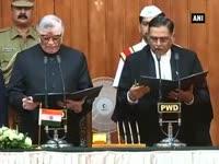 p-sathasivam-takes-oath-as-governor-of-kerala