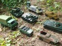 Russian diplomats mocked NATO with a tweet showing toy tanks as