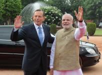 PM Modi with Asutralian PM Tony Abbott