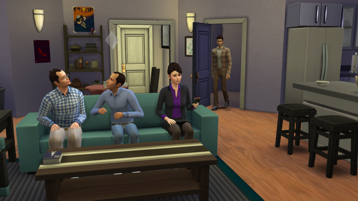 Seinfeld on Sims 4
