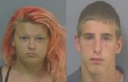 Allison Riddle and Evan Jones Teenage Couple Breaks into A House to have Sex