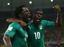 Gervinho Ivory Coast Wilfried Bony