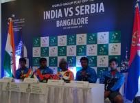 Team India presser