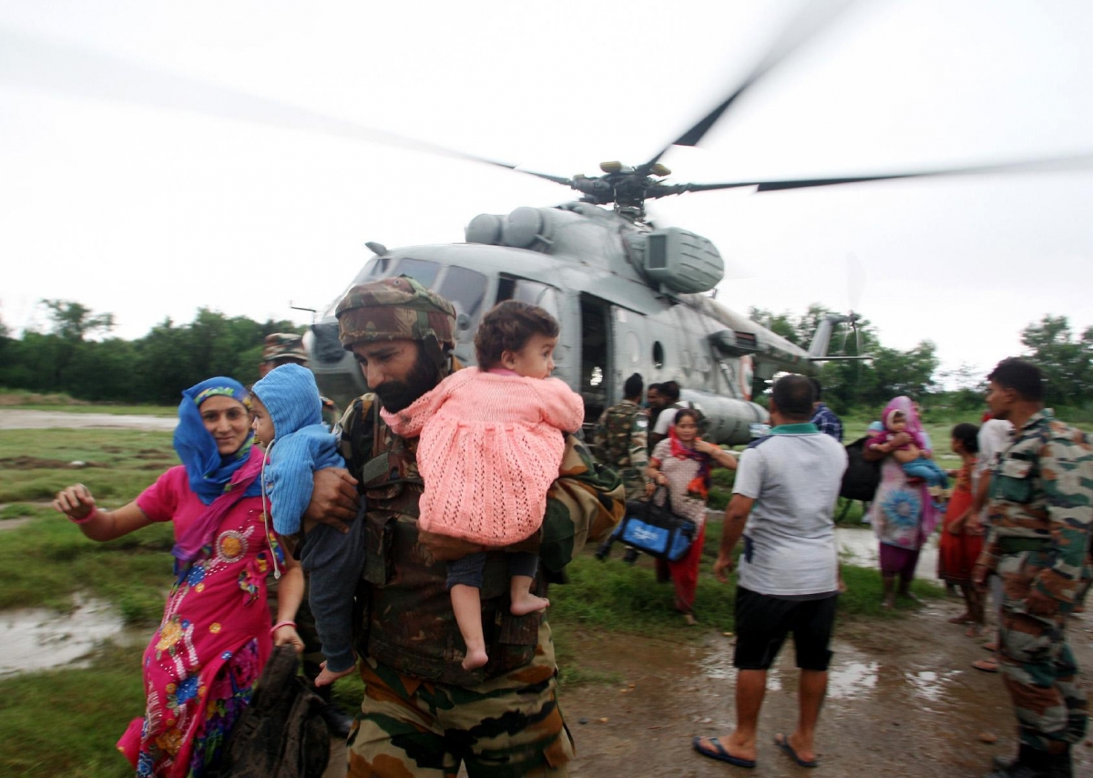 Rescue operations continue in Kashmir Kashmir Floods