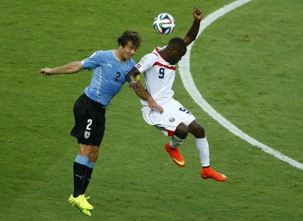Lugano was part of the Uruguay side which reached the round of 16 in Brazil. Diego Lugano
