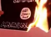 Muslims are reluctant to participate in Burn ISIS flag challenge