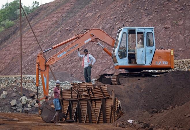 Iron ore mining
