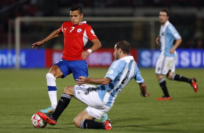 Old foes Alexis Sanchez and Pablo Zabaleta will renew their rivalry on Saturday. Alexis Sanchez, Pablo Zabaleta