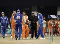 Lahore Lions Umar Akmal Mumbai Indians Hussey Harbhajan