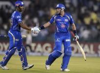 Lendl Simmons Michael Hussey Mumbai Indians