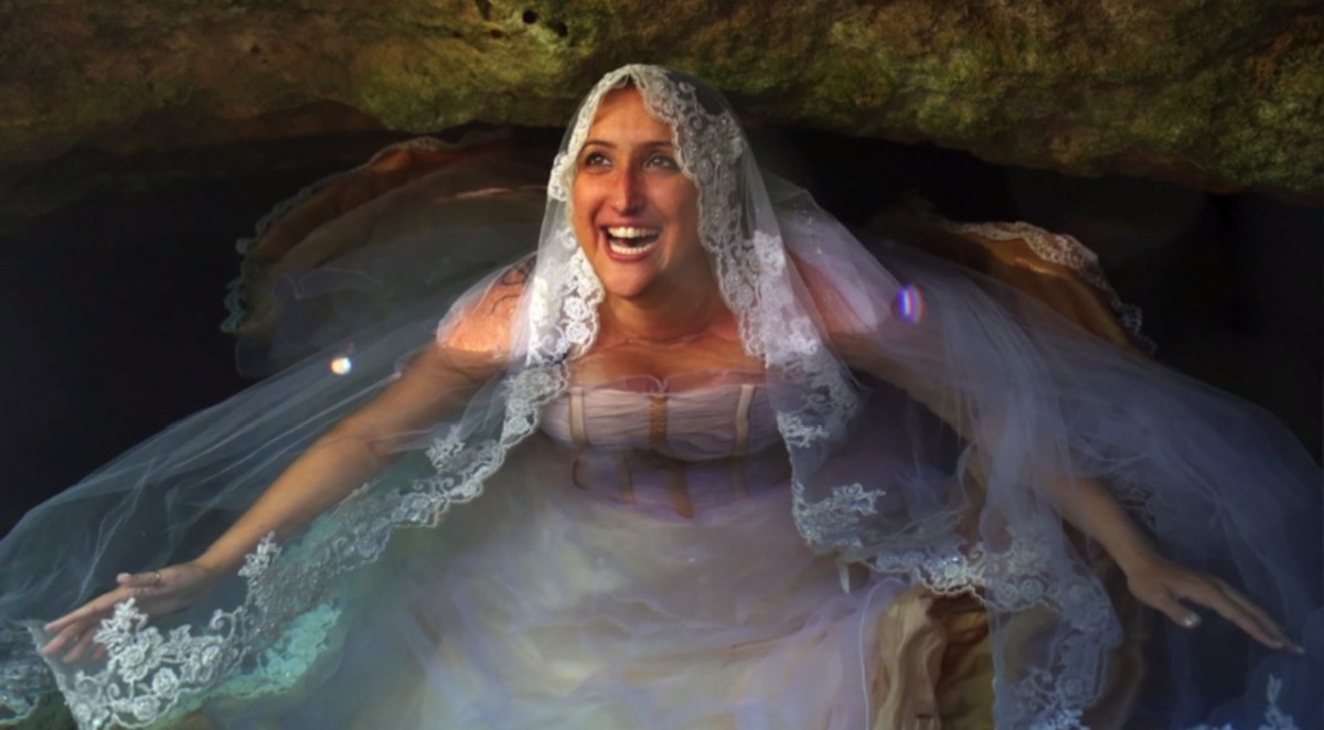 Janine chose water to shoot as she has a strong connection with it Wedding Day That Never Happened