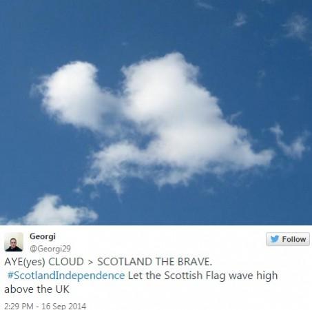 'Omen' Cloud that Looks Like a Map of UK minus Scotland - IBTimes India