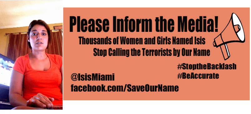 woman named isis woman named isis