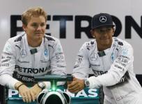 Lewis Hamilton Nico Rosberg Mercedes