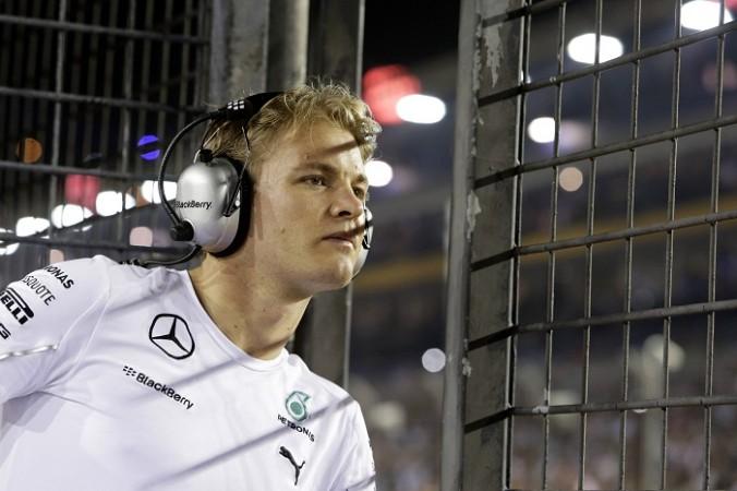 Nico Rosberg was forced to watch the bulk of the Singapore GP from the sidelines Nico Rosberg Mercedes
