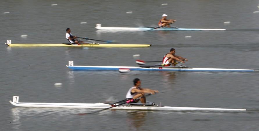 The Indian team fared well in rowing. Indian Rowers