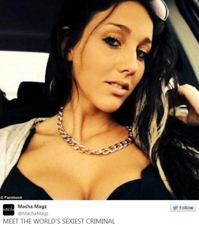 Canadian woman with 114 charges, Stéphanie Boudoin, has been dubbed as 'world's sexiest criminal'. Canadian woman with 114 charges, Stéphanie Boudoin, has been dubbed as 'world's sexiest criminal'.