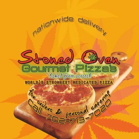 Pot induced personal gourmet pizzas Pot induced personal gourmet pizzas