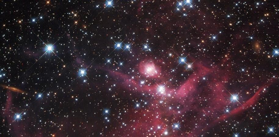 Large Magellanic Cloud, one of the closest galaxies to our own, is seen in an image taken from NASA's Hubble telescope released February 28, 2014. NASA prepares for ET visit