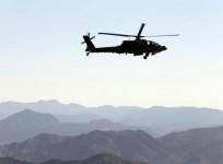 AH 64 Apache is a primary attack and destroy helicopter used by United States.