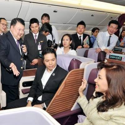 THAI AIRWAYS Introduces the THAI AIRWAYS Introduces the