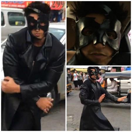 Ranveer Finishes Hrithik's Bang Bang dare in Style, Dances on Busy Road Wearing Krrish Costume