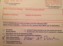 'Bear At Door'? Canadian postman gives Excuse of Not Delivering A Package