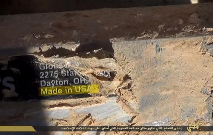 An unexploded Tomahawk missile found by ISIS in Homs. An unexploded Tomahawk missile found by ISIS in Homs.