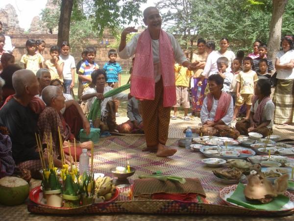 Cambodians perform ritual ceremony for rain Cambodians perform ritual ceremony for rain