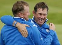 Jamie Donaldson Lee Westwood Europe Ryder Cup