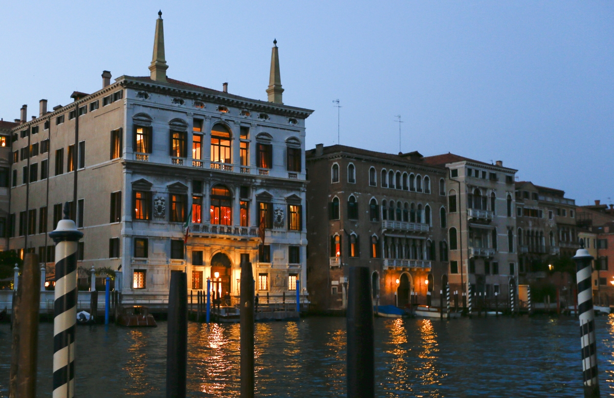 George Clooney Amal Alamuddin Venice wedding