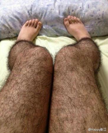 Hairy leg stockings Weird invention Hairy leg stockings