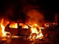 Burning Car