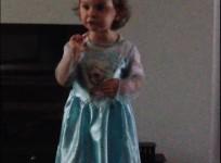 Angry toddler scolds parents