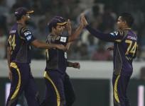 Sunil Narine Piyush Chawla Yusuf Pathan KKR