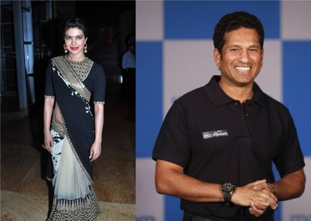Sachin Tendulkar Priyanka Chopra
